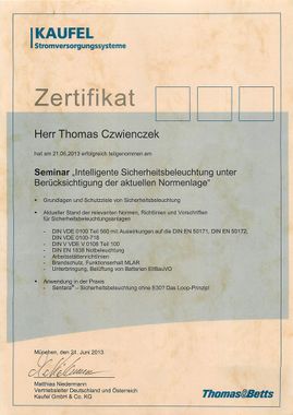 ETGA Facility Solution GmbH & Co.KG München Kaufel-Zeugnis